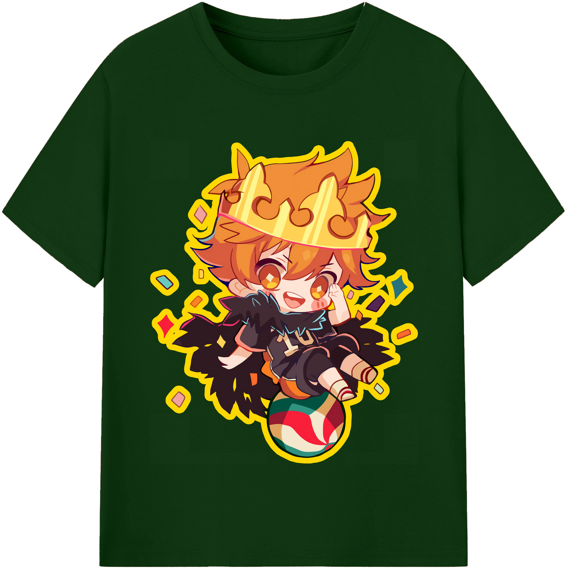 （画像用） ハイキュー!! Haikyu!! 綿100％半袖Tシャツ（フロントプリント）